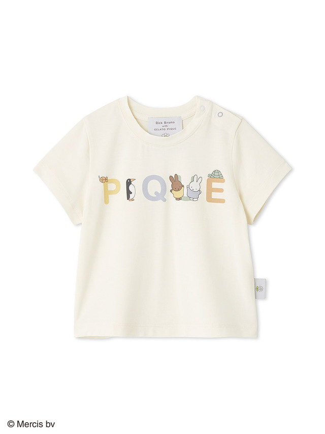 【ジェラート ピケ×ディック・ブルーナ】<ベビー>接触冷感ワンポイントTシャツ(税込4,400円)サイズ:80