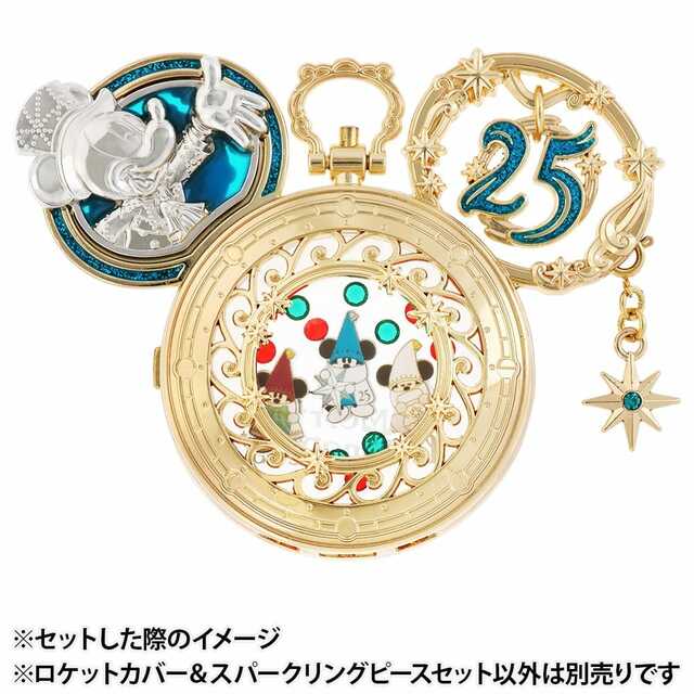 ロケットカバー&スパークリングピースセット 2,100円｜東京ディズニーリゾート「ディズニー・クリスマス」スペシャルグッズ｜販売店舗：東京ディズニーシー「ガッレーリア・ディズニー」｜発売日：2026年11月10日(火)