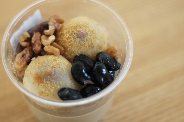 くるみづくしのほうじ茶ムースの和パルフェ