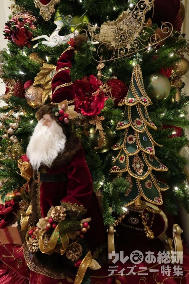 京ディズニーシー・ファンタジースプリングスホテル グランドシャトー クリスマス装飾