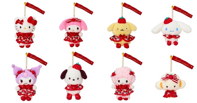 【いちご新聞50周年】マスコットホルダー(全8種) 各2,497円