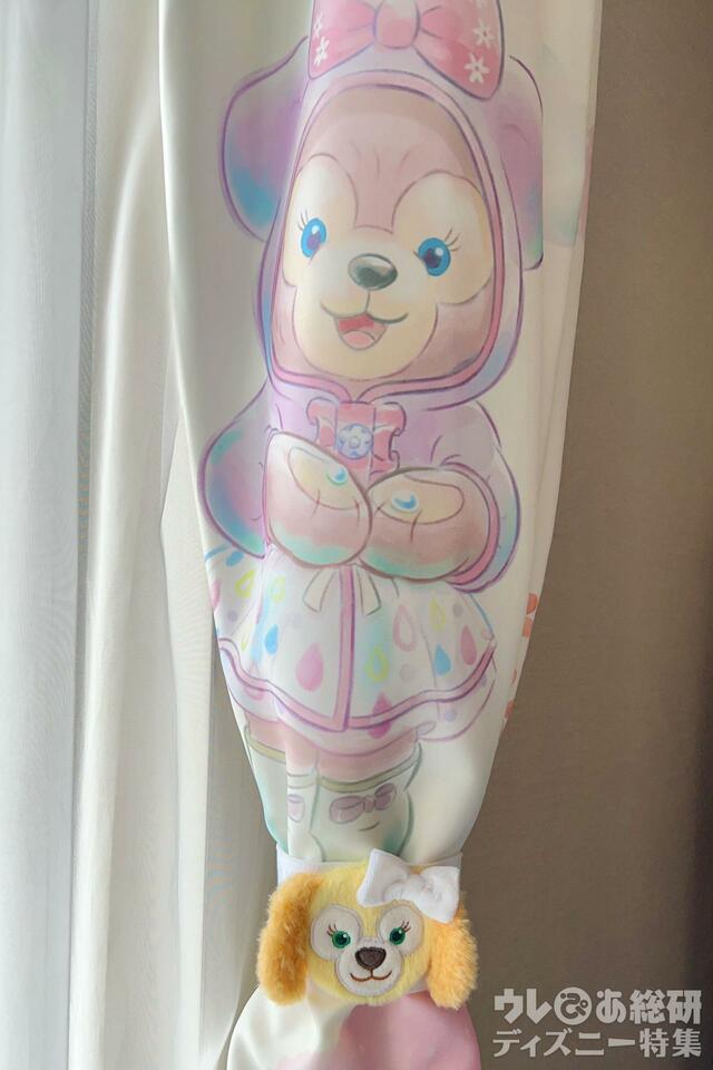 「ダッフィー＆フレンズのホワイト・ウィンタータイム・ワンダーズ」スーベニアスリーブ使用例