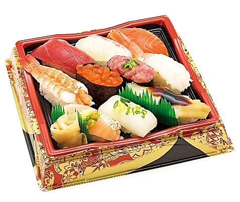 「本まぐろと季節の真鯛入りおすすめ握り寿司 10貫」