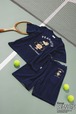 【PEANUTS】HOMME TENNIS ジャガードプルオーバー￥8,250、【PEANUTS】HOMME TENNIS ジャガードハーフパンツ￥7,920
