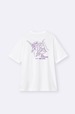 【GU『新世紀エヴァンゲリオン』スペシャルコレクション】「グラフィックT EVANGELION」カラー: 00 WHITE　1,290円　BACK