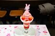 べリエちゃん♡いちごパフェ 1,590円｜mezzo piano 35th Anniversary Cafe