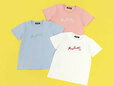 【マリークワント2026 SUMMER COLLECTION】チェーンステッチTシャツ各¥5,500（税込）
