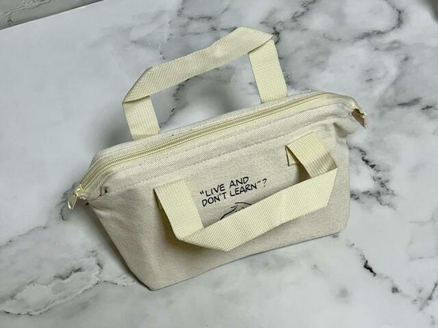 【SPRiNG7月号増刊付録】350mlの缶を3本イン！ファスナーが閉まりました！