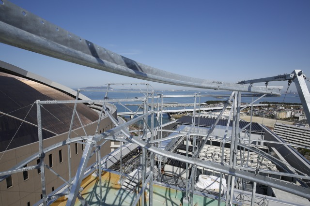 博多の街を見ながらの滑走は最高!!