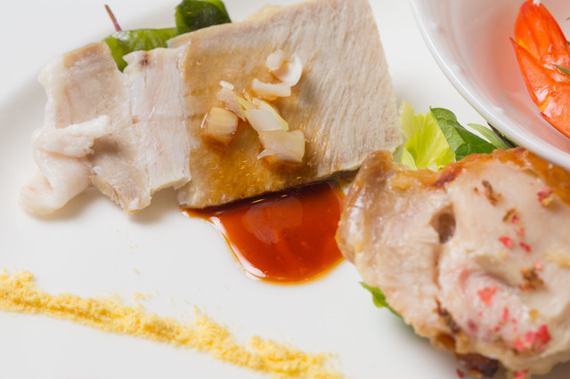 季節の前菜の盛り合わせ