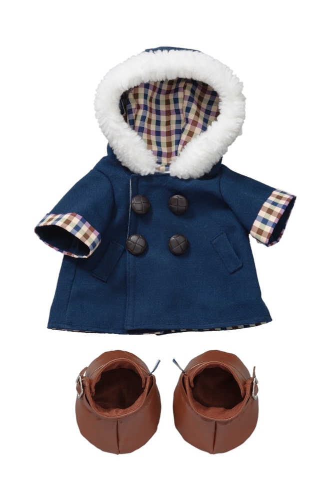 コスチュームセット(ダッフィー)¥3,900 ※コート、ブーツ ※ぬいぐるみ(S)は別売り|2016年12月26日発売