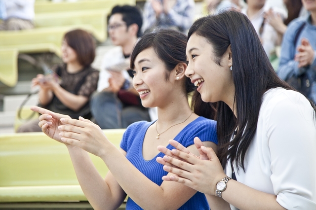 海のどうぶつたちの技に拍手喝采