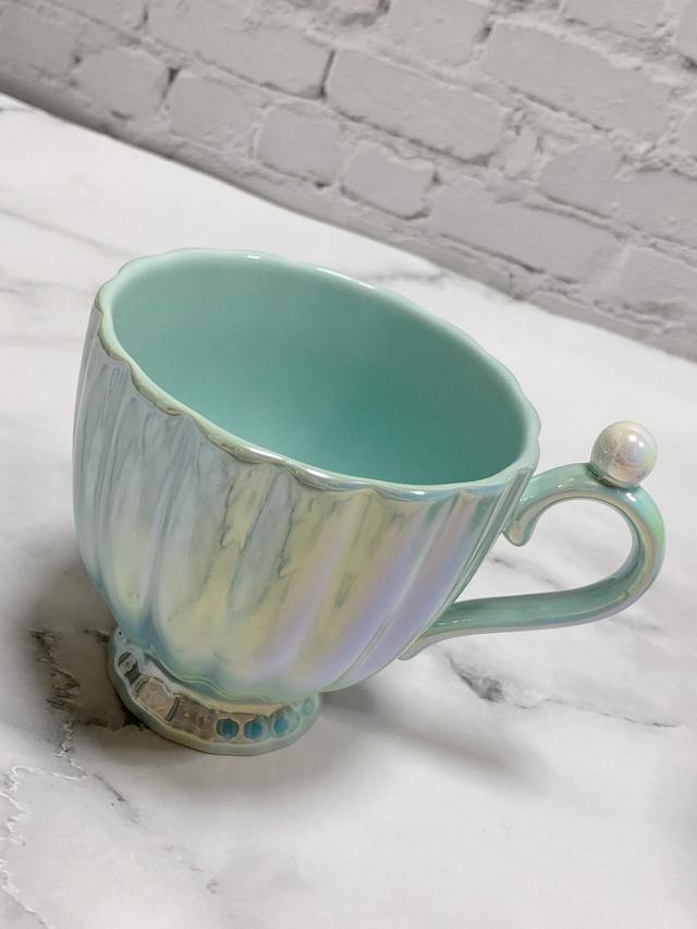 【Francfranc（フランフラン）】オパールシェル　マグ  MINT／税込1,000円