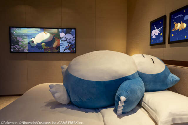 健やかな睡眠をカビゴンとポケモンたちと一緒にお楽しみください