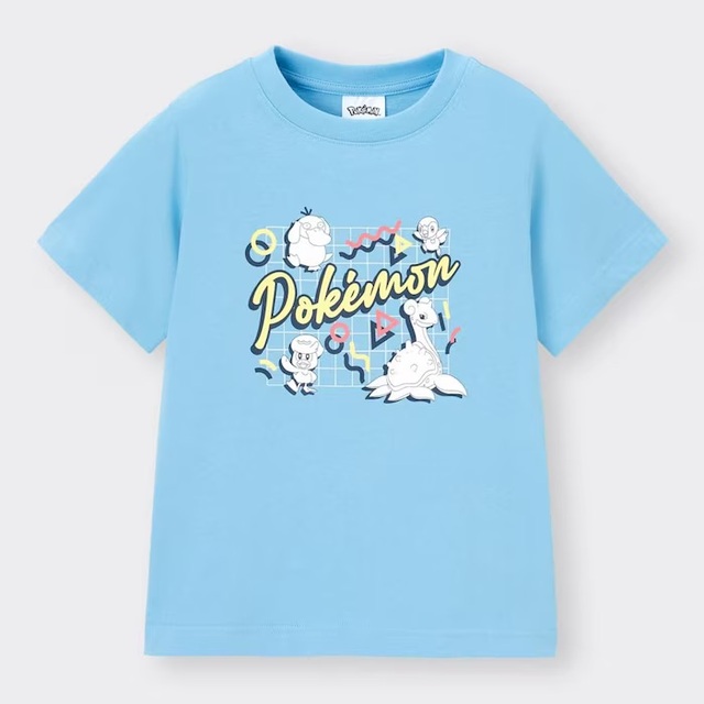 KIDS(男女兼用)グラフィックT(半袖) Pokemon ¥990