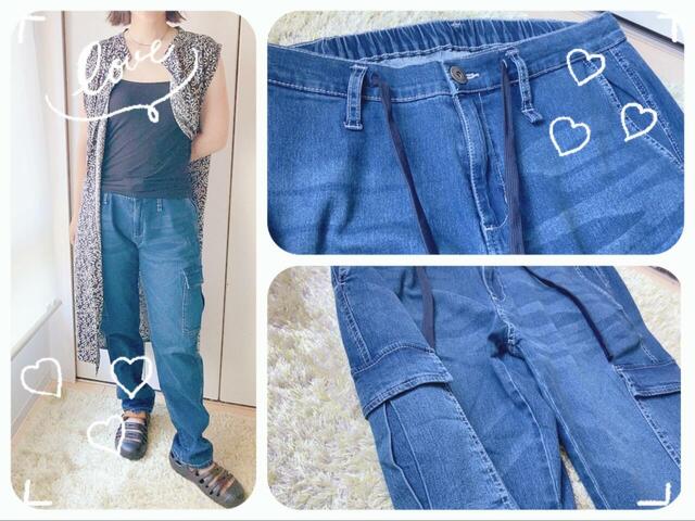 【ワークマン レディース冷感ストレッチデニムパンツ】このひんやりデニムなら、夏でも快適にデニムファッションが楽しめそう♪