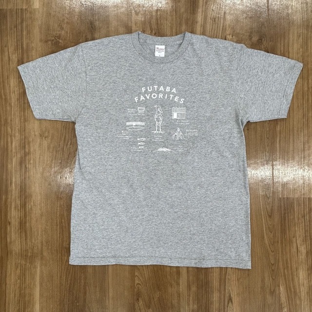 【銀座ロフト「旅する動物園」】「掛川花鳥園」オリジナルTシャツFutaba Favorites　2,200円