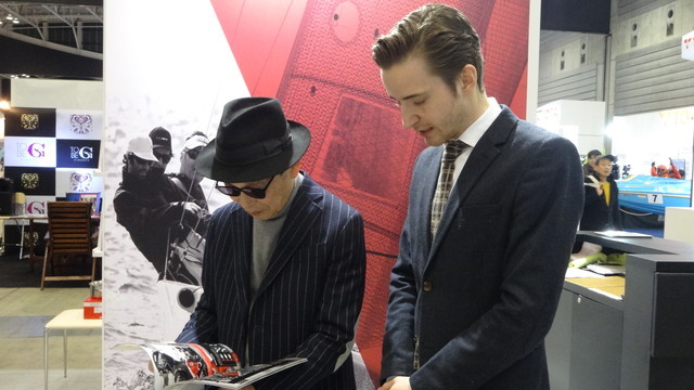 ボートショー 2015／タモリさんとAudiのアレックスさん