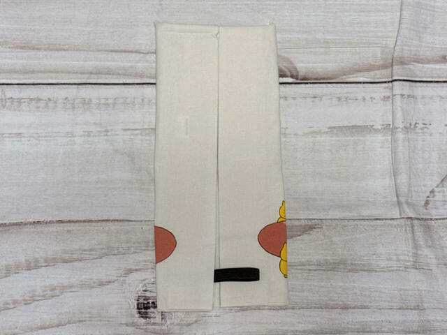 【kodomoe12月号付録】両端を内側に折ります