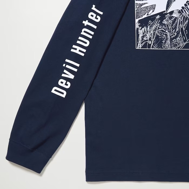 グラフィックTシャツ(長袖)|2,990円|ユニクロUT「チェンソーマン × 河村康輔」コレクション