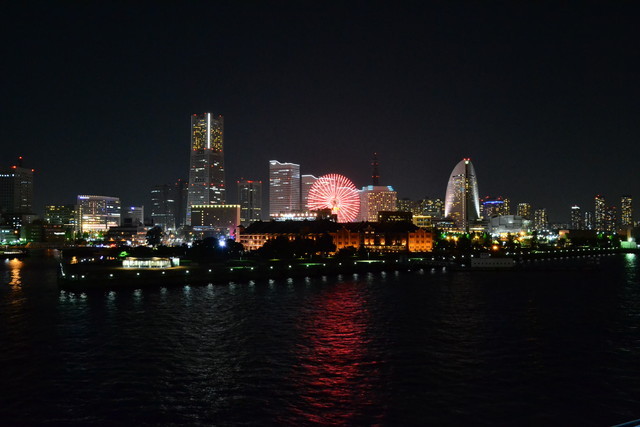 横浜みなとみらい　夜景 
