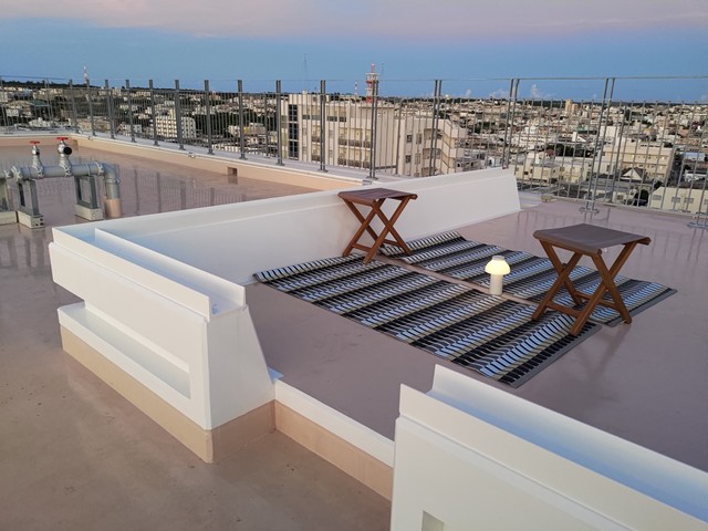 セントラルリゾート宮古島の屋上テラス