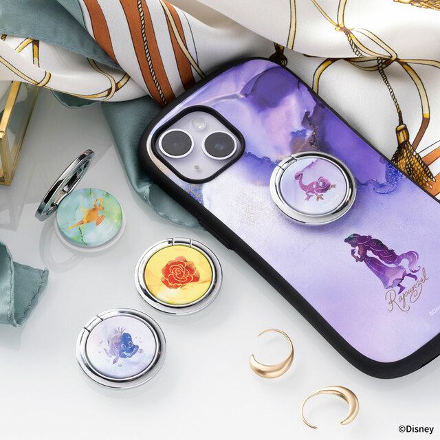 ディズニーキャラクター iFace Finger Ring Holder フラットタイプ|2,420円(税込み)