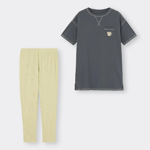 【GU】ラウンジセット(半袖&ロングパンツ) Detective Conan/¥2,990