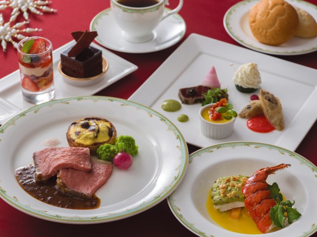 東京ディズニーシー「ディズニー・クリスマス」S.S.コロンビア・ダイニングルーム スペシャルコース