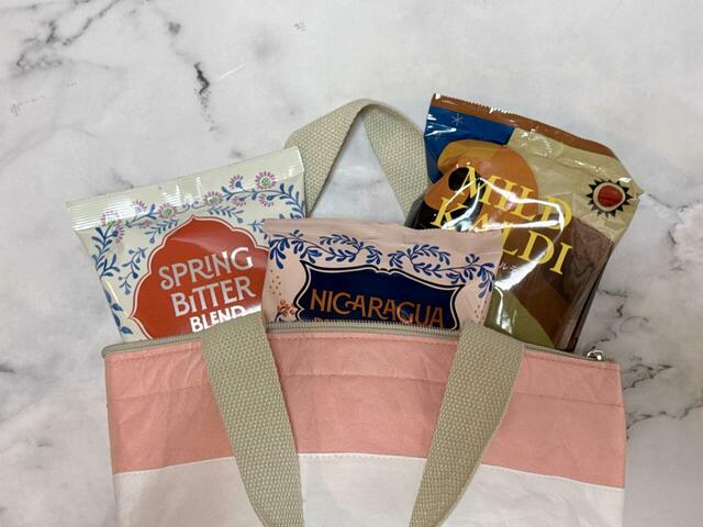 【カルディ春のコーヒーバッグ】3種類のコーヒーが入っています！