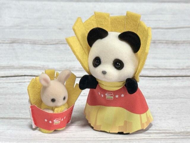 念願の「パンダの女の子 ロザリナ」と「みるくウサギの小さい赤ちゃん オーウェン」の“ポテトコンビ”も実現！