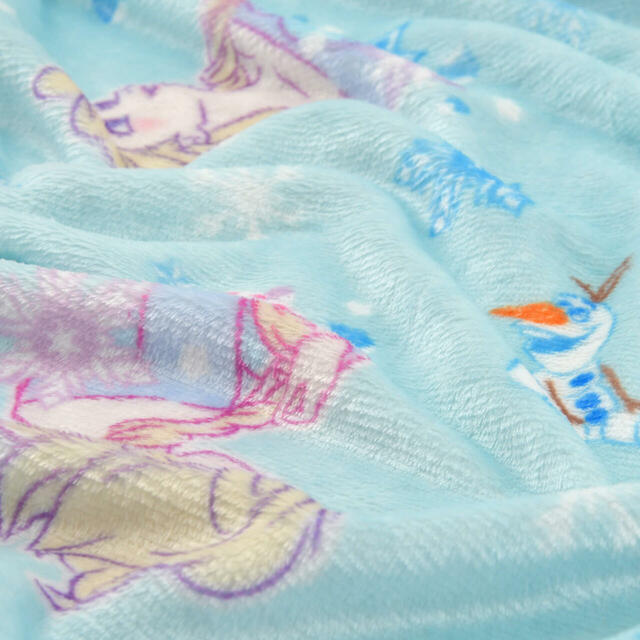 【キッズ用】エルサ、オラフ、スノーギース ブランケット ENJOY WINTER 2,900円