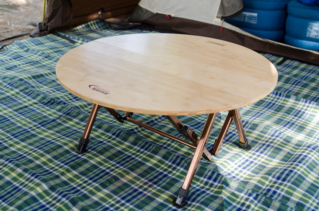 コールマン「コンフォートマスター®バンブーオーバルテーブル/85」