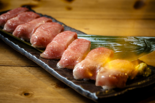 極上炙り和牛サーロイン寿司