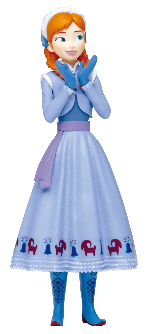 アナ｜フィギュアオーナメント賞 アナと雪の女王  シリーズ｜Happyくじ『DISNEY クリスマスオーナメントくじ2022』