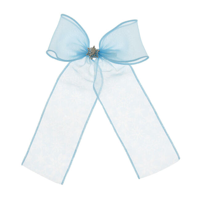 エルサ ヘアクリップ シアー ビッグリボン Halloween Accessory 2,000円