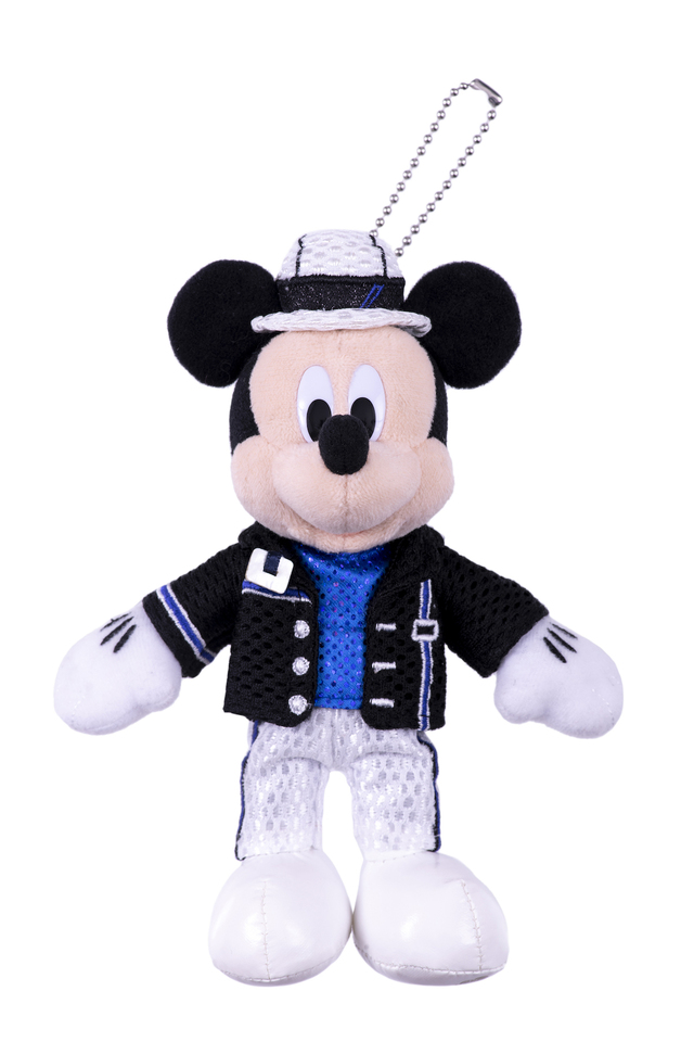 ぬいぐるみバッジセット (ミッキー) ¥2,000|サイズ:高さ約19cm|東京ディズニーランド「クラブマウスビート」グッズ