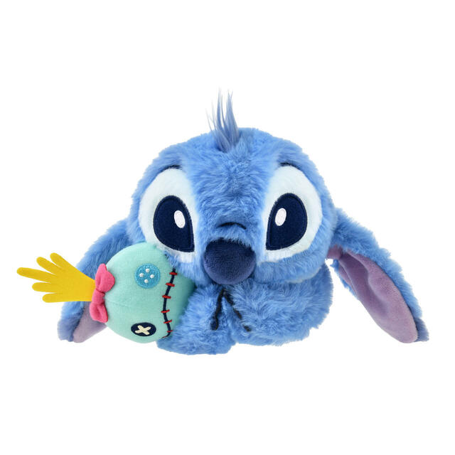 スティッチ&スクランプ 筆箱・ペンケース ぬいぐるみ風 Disney Stitch Day Collection 3,000円