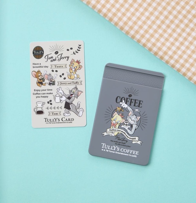 【トムとジェリー×タリーズコーヒー】「トムとジェリー タリーズカード＆シリコンポケットシール」　1,700円～