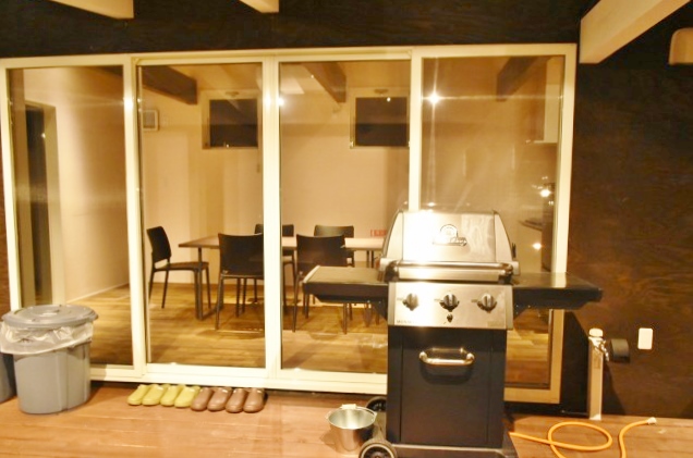 「アクアドーム」の専用食事ルーム