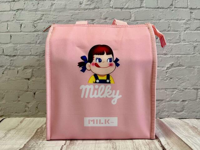 レジャーに大活躍の予感！【sweet（スウィート）9月号増刊・特別付録：MILKFED.特製「ペコちゃんポコちゃん保冷バッグ」「ミルキー柄ペットボトルホルダー」】