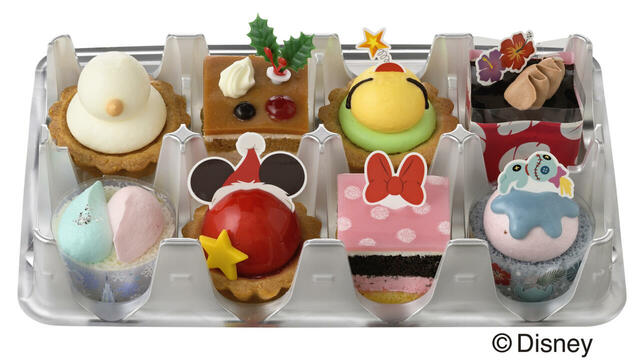 銀座コージーコーナー＜ディズニー＞クリスマスコレクション（8個入）3,200円