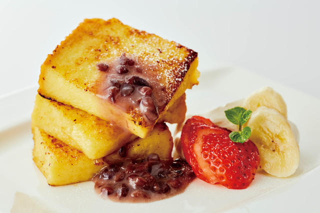 フレンチトースト あんことホイップ クリーム 400 円