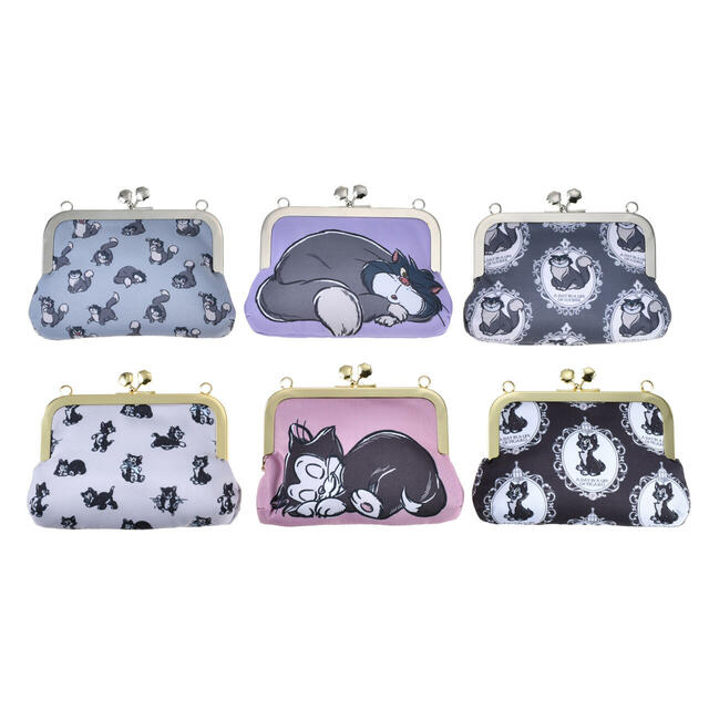 ディズニーキャラクター シークレットポーチ がまぐち チェーン付き DISNEY CAT DAY 2026 1,500円