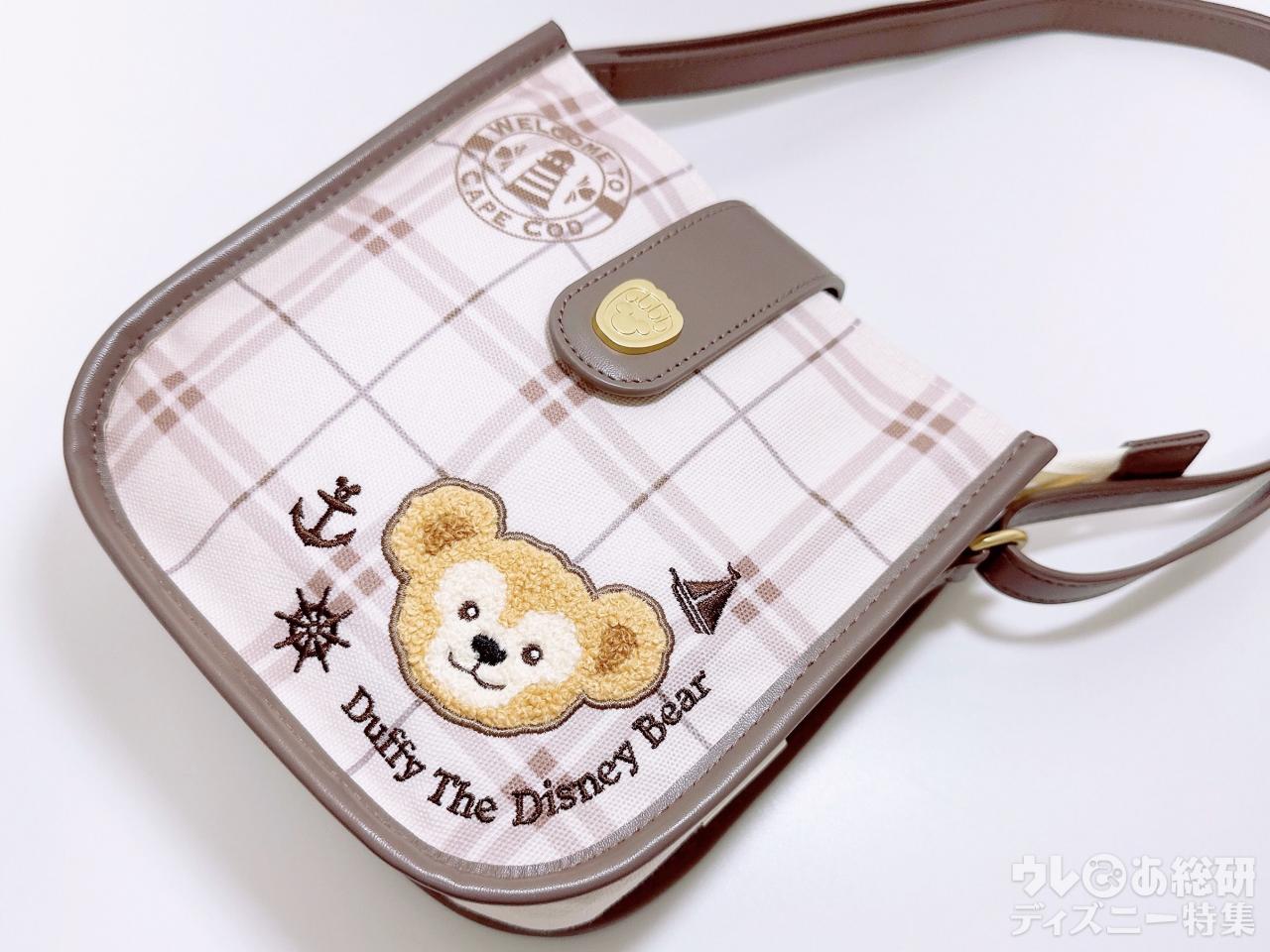 ディズニー】もこもこダッフィーが可愛い！新作「ショルダーバッグ」は