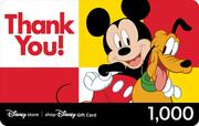 ディズニーストアギフトカード　eGiftタイプThank You!