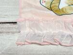【⼀番くじ mofusand／G賞：ハンドタオル／コースターセレクション】フリル付タオル／立体的なチュール風フリルがかわいい！