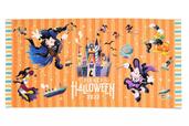 ワイドバスタオル 3,400円｜サイズ：縦約76×横約152cm｜東京ディズニーリゾート「ディズニー・ハロウィーン」2022スペシャルグッズ