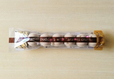 【No.13】【牧家 塩キャラメルプリン 462g（プリン75g×6個、カラメルクラッシュ2g×6個） 1080円】筒状の袋の中に、ユニークな丸いプリンがズラリ