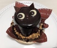 【ハロウィン黒ねこ】黒ねこをモチーフにしたかわいらしいチョコレートケーキ